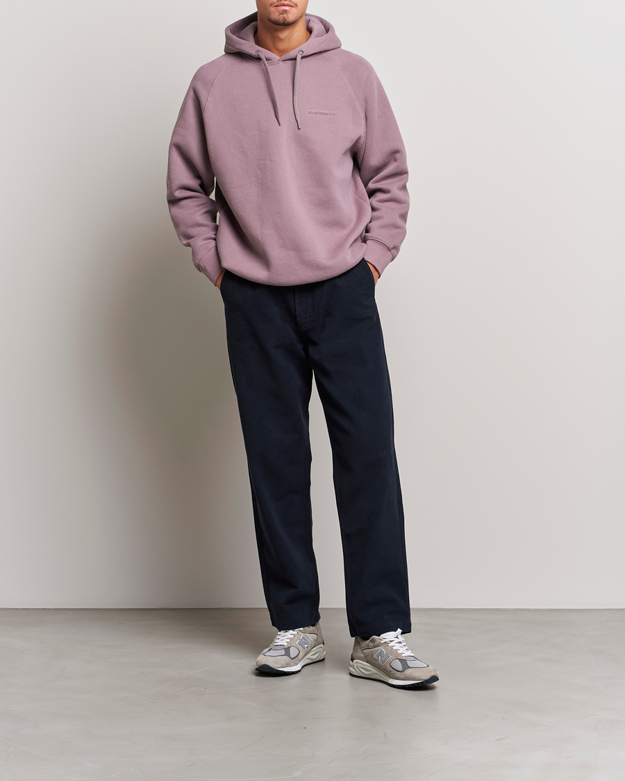 Heren | Truien | NN07 | Carlo Hood Purple Brown