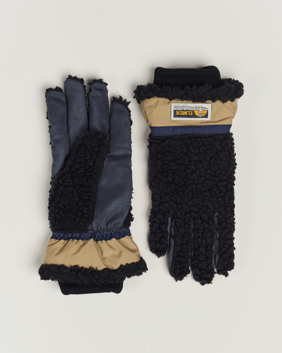 Heren | Elmer by Swany Sota Wool Teddy Gloves Black | Elmer by Swany | Sota Wool Teddy Gloves Black