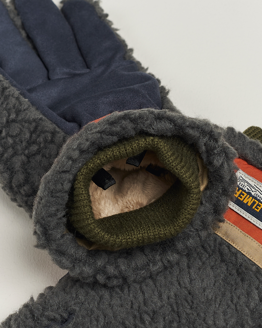 Heren | Elmer by Swany | Elmer by Swany | Sota Wool Teddy Gloves Khaki