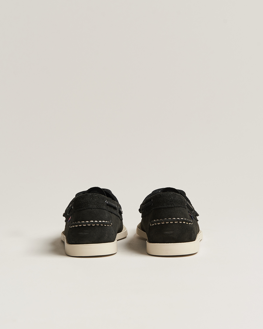 Heren | Bootschoenen | Sebago | Docksides Suede Boat Shoe Black