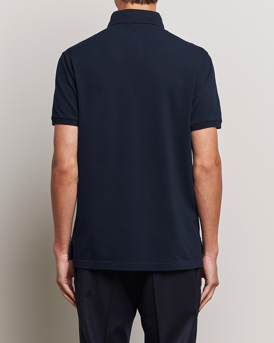 Heren | Polo's | Etro | Short Sleeve Contrast Polo Navy