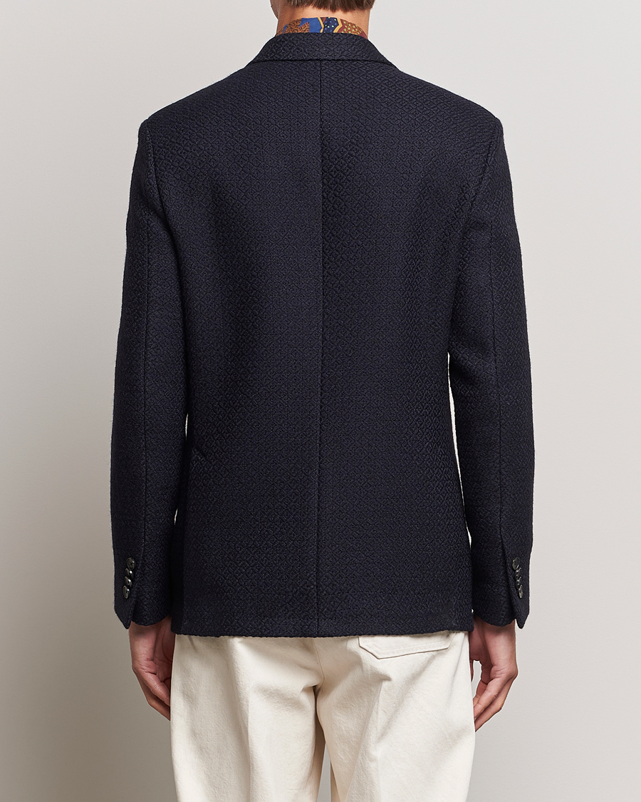 Heren | Blazers | Etro | Jacquard Jersey Blazer Navy