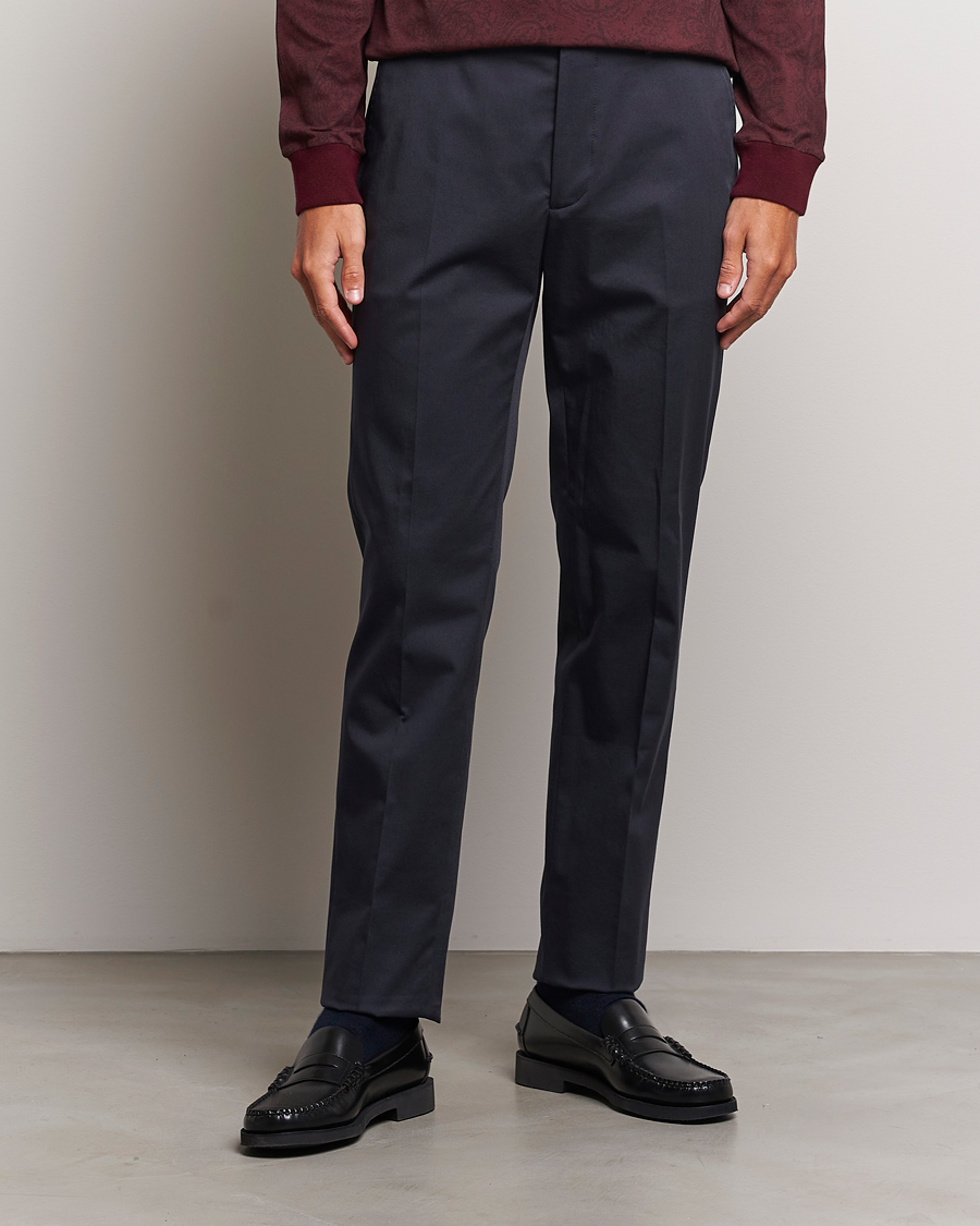 Heren | Etro | Etro | Slim Fit Chinos Navy