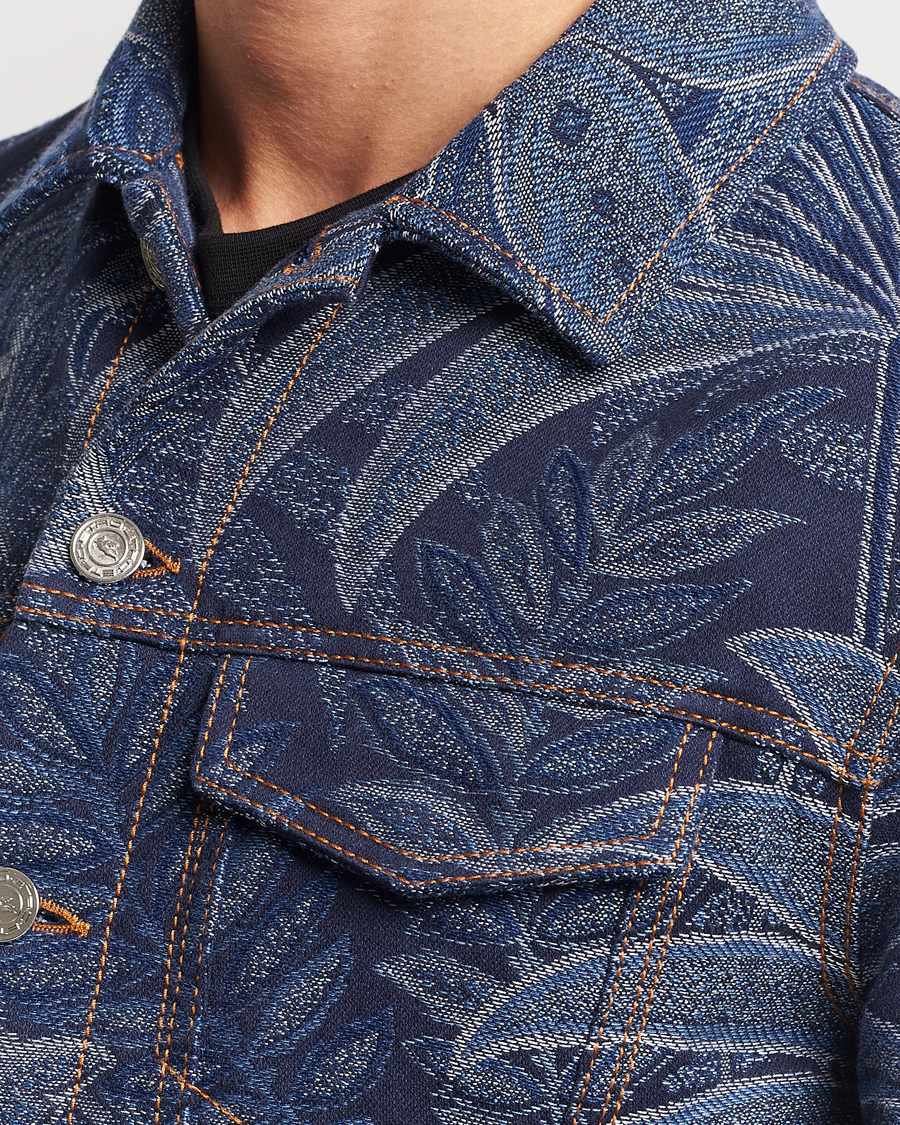 Heren | Jassen | Etro | Jacquard Denim Jacket Azzurro