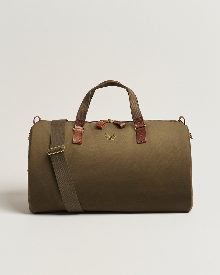 Heren | Tassen | Bennett Winch | Canvas Suit Carrier Holdall Olive