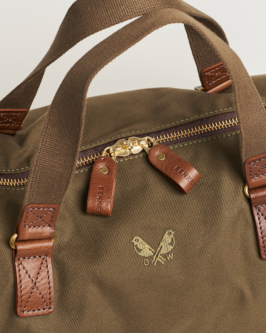 Heren | Tassen | Bennett Winch | Canvas Suit Carrier Holdall Olive