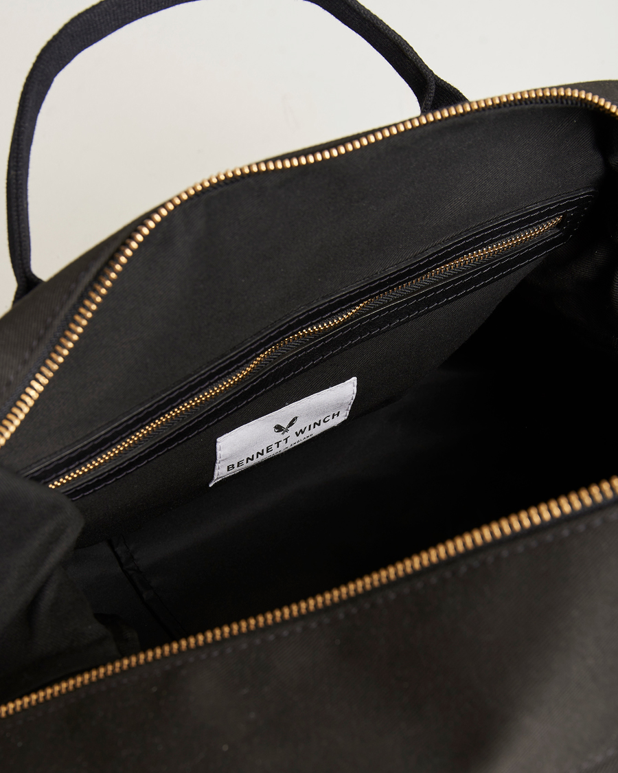 Heren | Tassen | Bennett Winch | Canvas Weekender Black