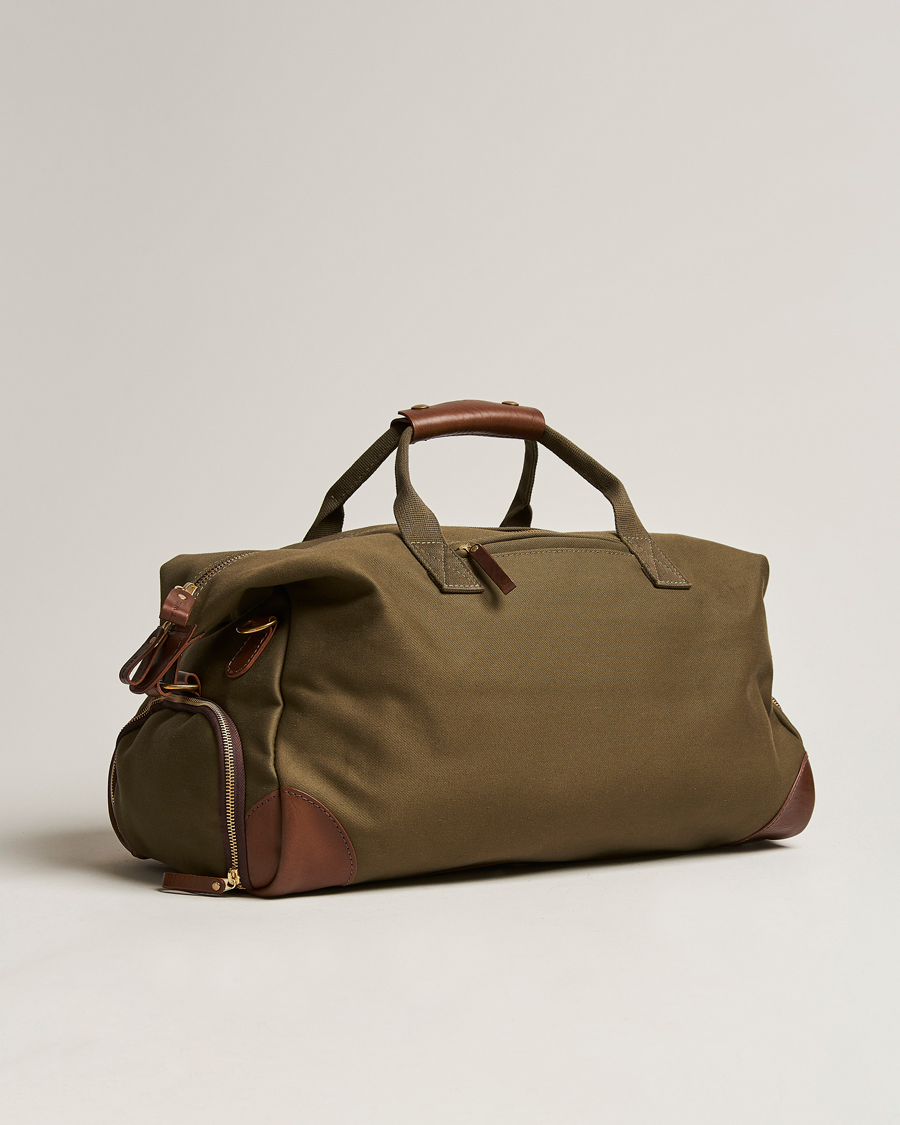 Heren | Tassen | Bennett Winch | Canvas Weekender Olive
