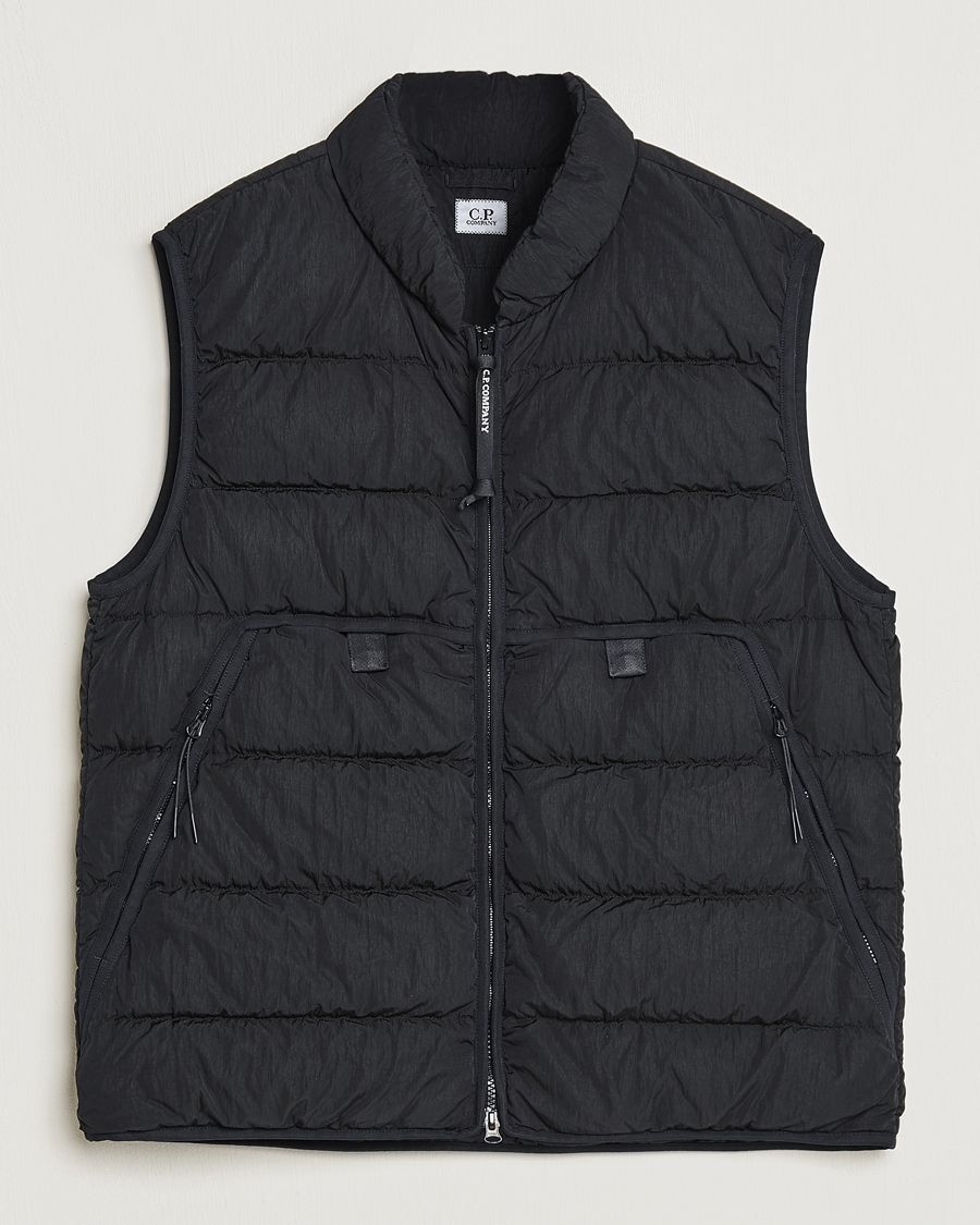 Heren | Jassen | C.P. Company | Eco-Chrome R Lightweight Down Vest Black