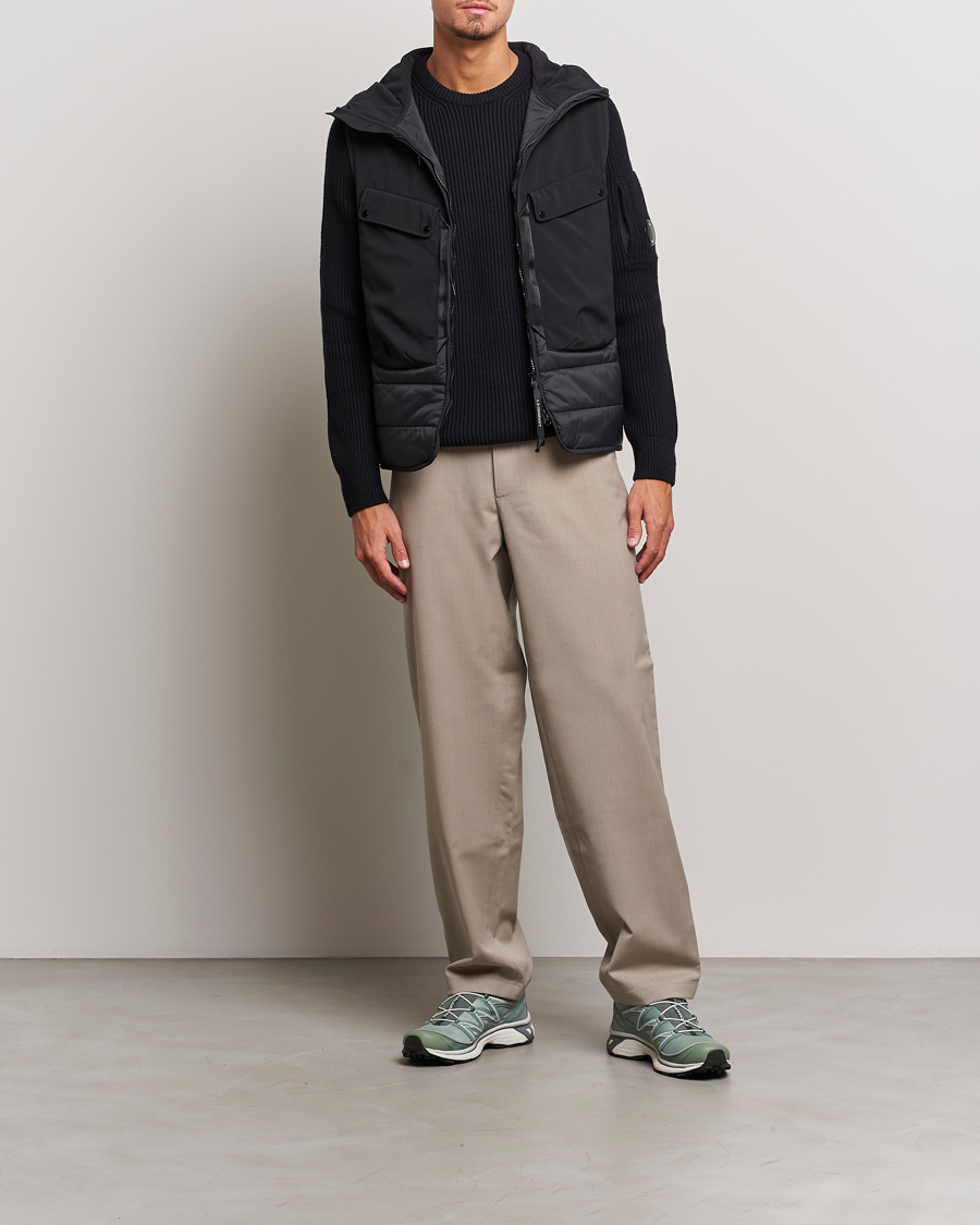 Heren | Jassen | C.P. Company | CP Shell - R Mixed Goggle Vest Black