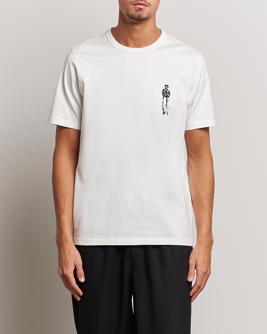 Heren | T-shirts | C.P. Company | Mercerized Jersey Logo T-Shirt White