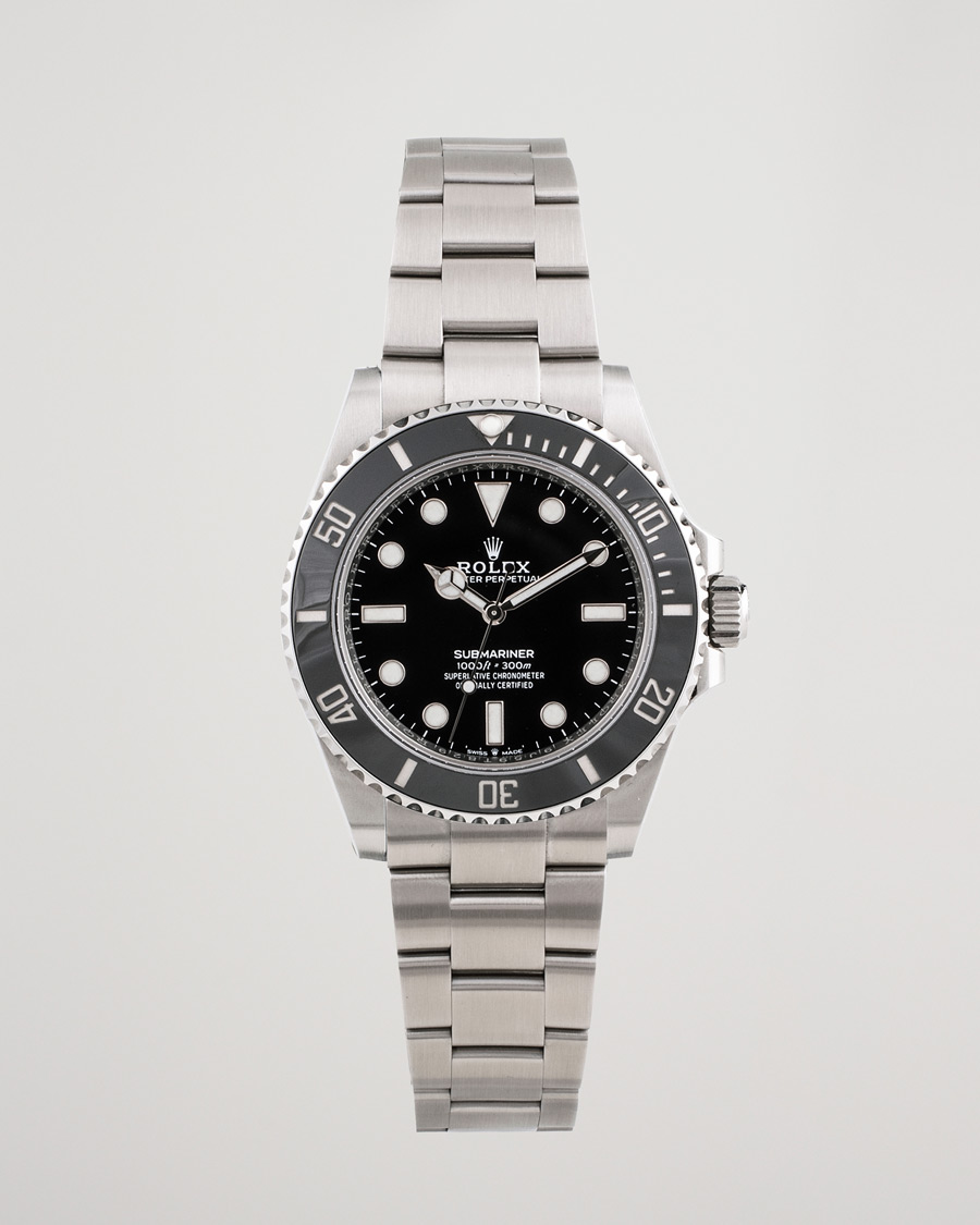 Heren | Rolex Pre-Owned Submariner 124060 Oyster Perpetual Steel Black | Rolex Pre-Owned | Submariner 124060 Oyster Perpetual Steel Black