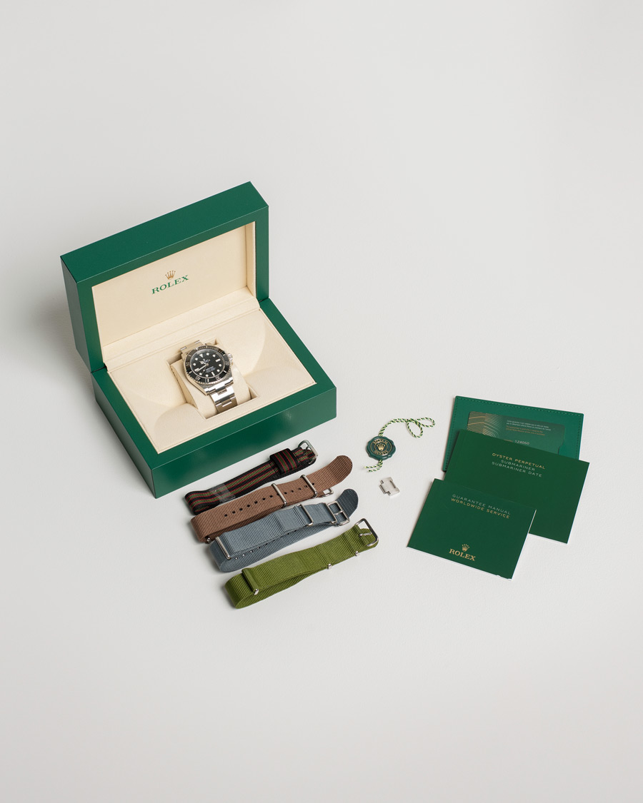 Heren | Rolex Pre-Owned Submariner 124060 Oyster Perpetual Steel Black | Rolex Pre-Owned | Submariner 124060 Oyster Perpetual Steel Black