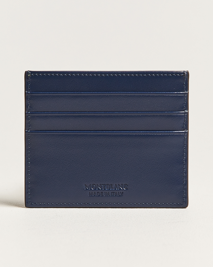 Heren | Portemonnees | Montblanc | Meisterstück Card Holder 6cc Ink Blue