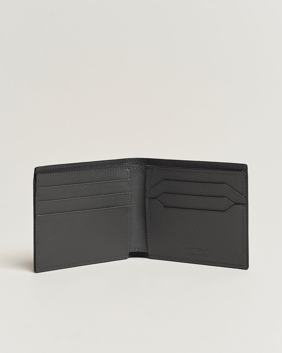 Heren | Portefeuilles met tweevoudige ritssluiting | Montblanc | Sartorial Wallet 6cc Forged Iron