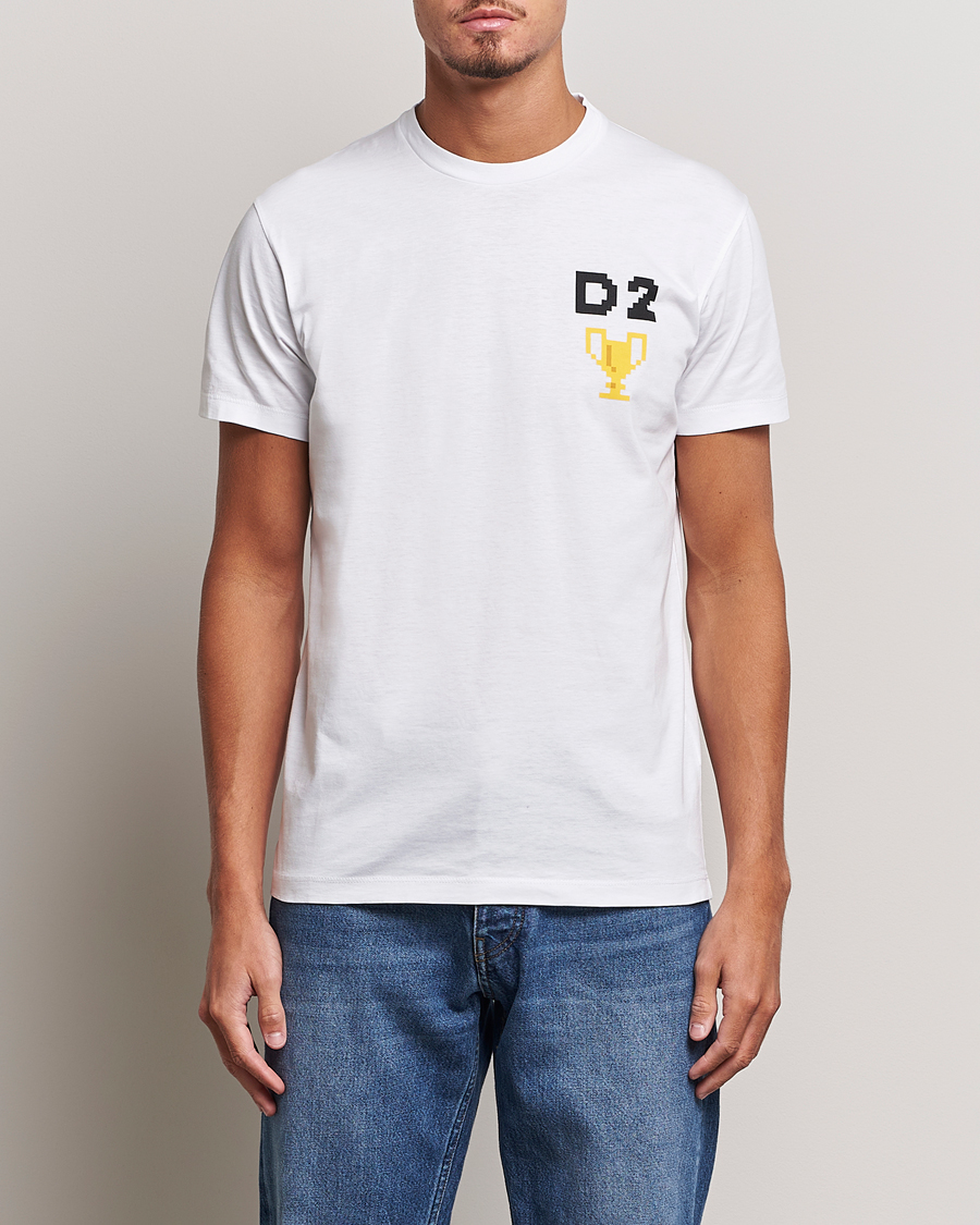Heren | Dsquared2 | Dsquared2 | Cool Fit Trophy Tee White