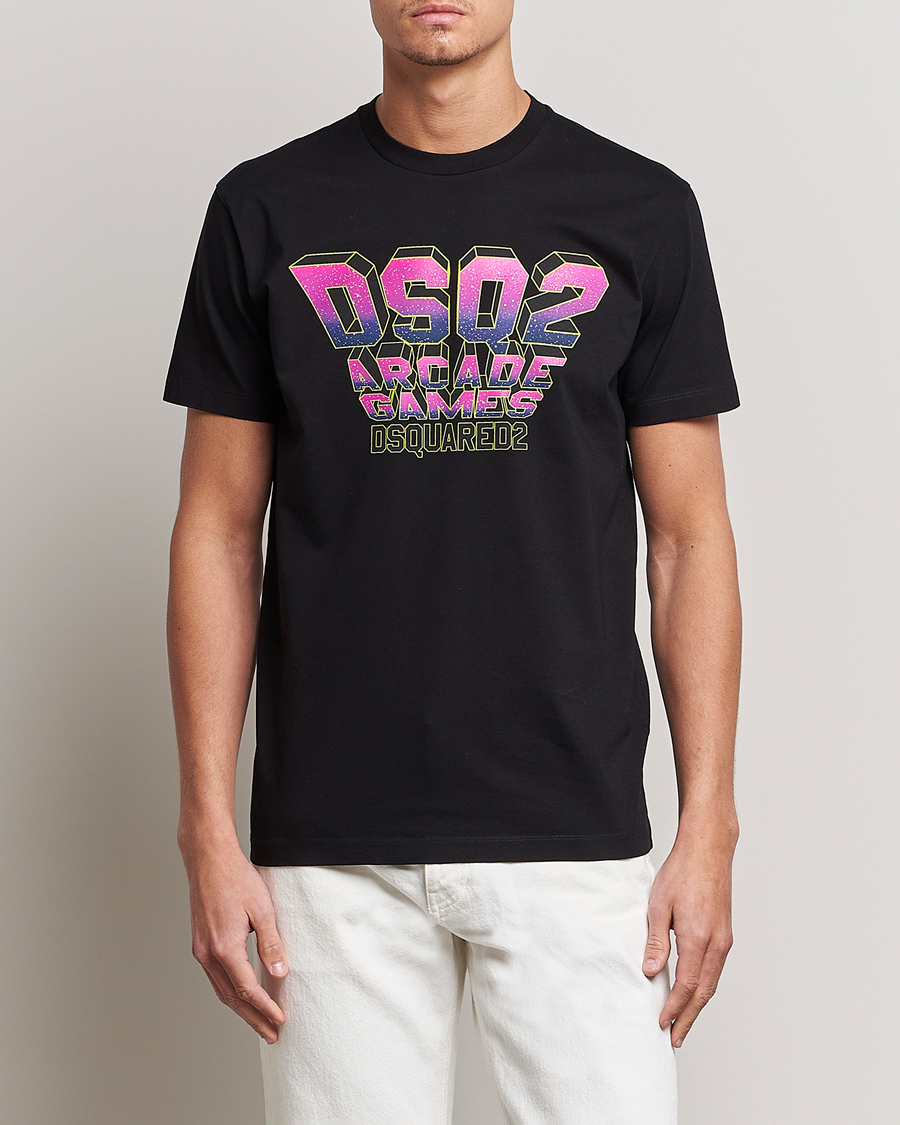 Heren | T-shirts | Dsquared2 | Cool Fit Logo Tee Black
