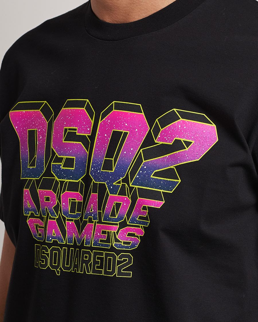Heren | T-shirts | Dsquared2 | Cool Fit Logo Tee Black