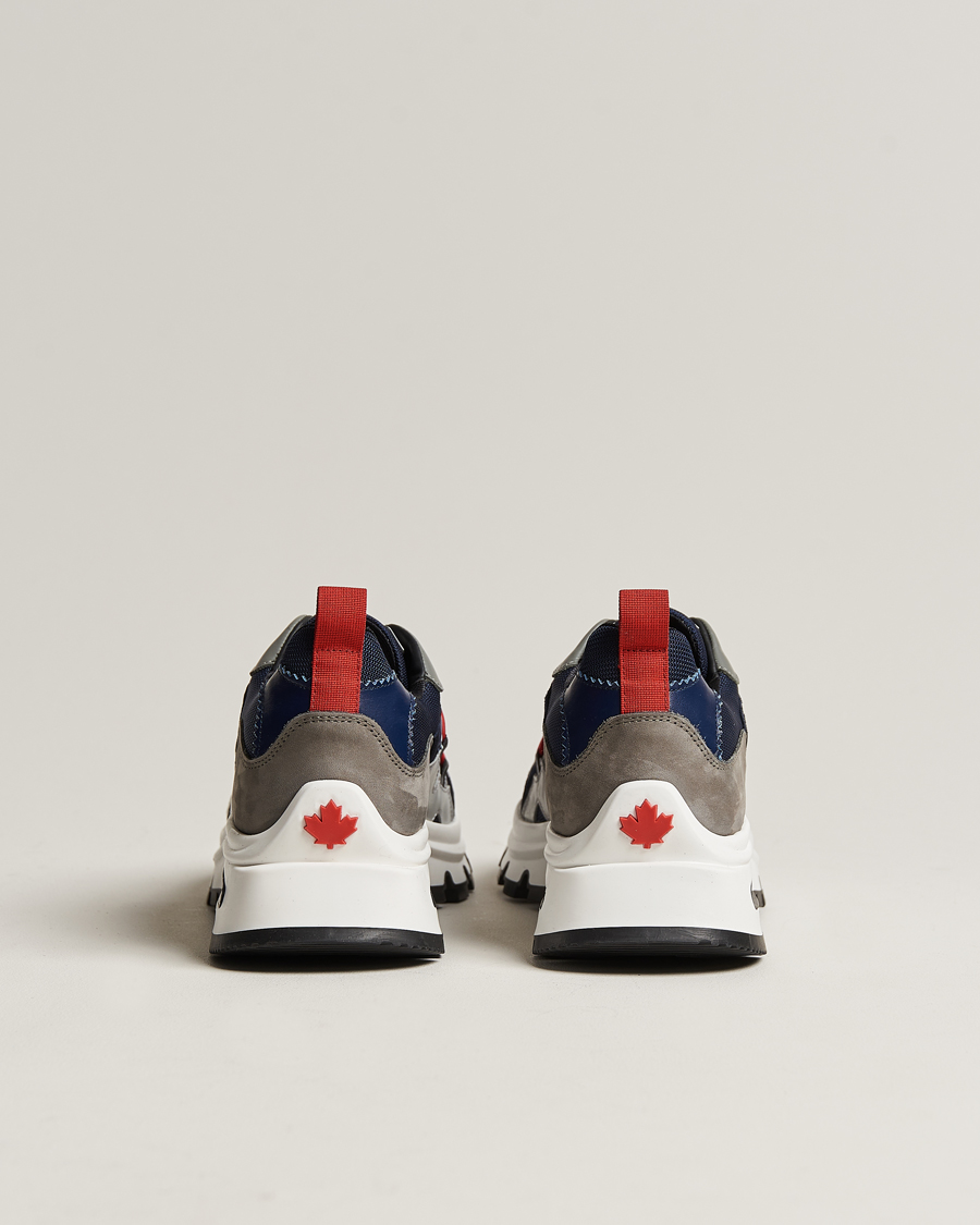 Heren | Dsquared2 DS2 Running Sneaker Blue/Grey | Dsquared2 | DS2 Running Sneaker Blue/Grey