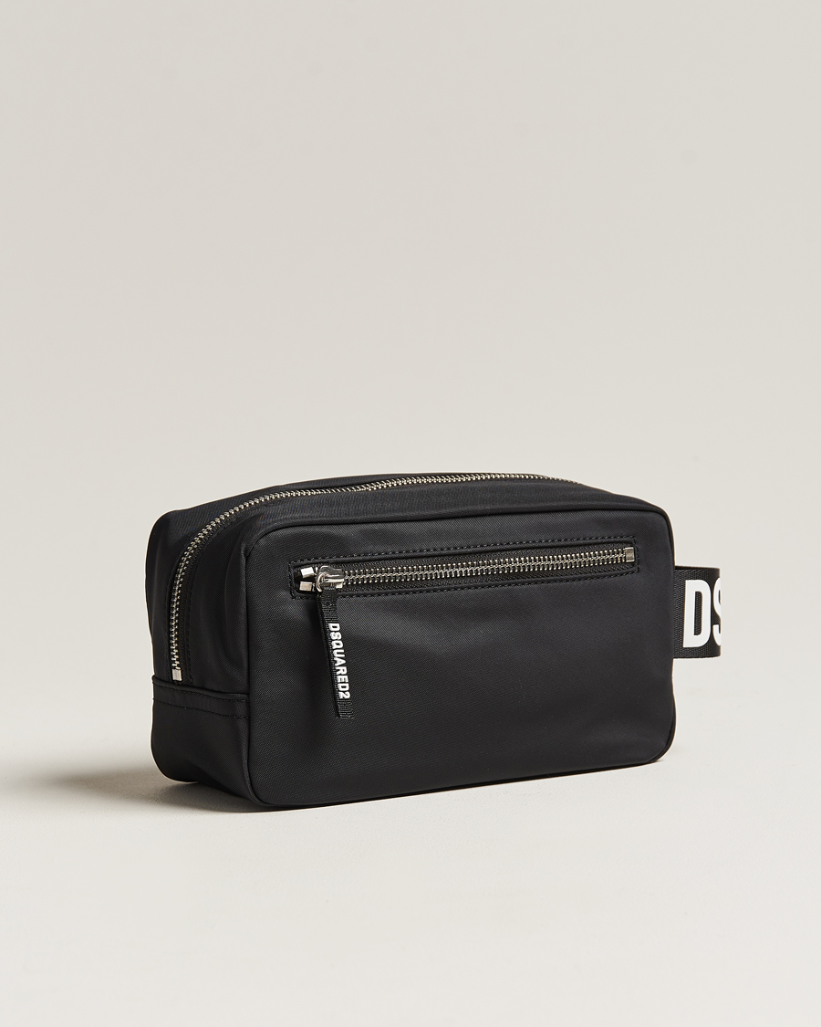 Heren | Dsquared2 Made With Love Washbag Black | Dsquared2 | Made With Love Washbag Black