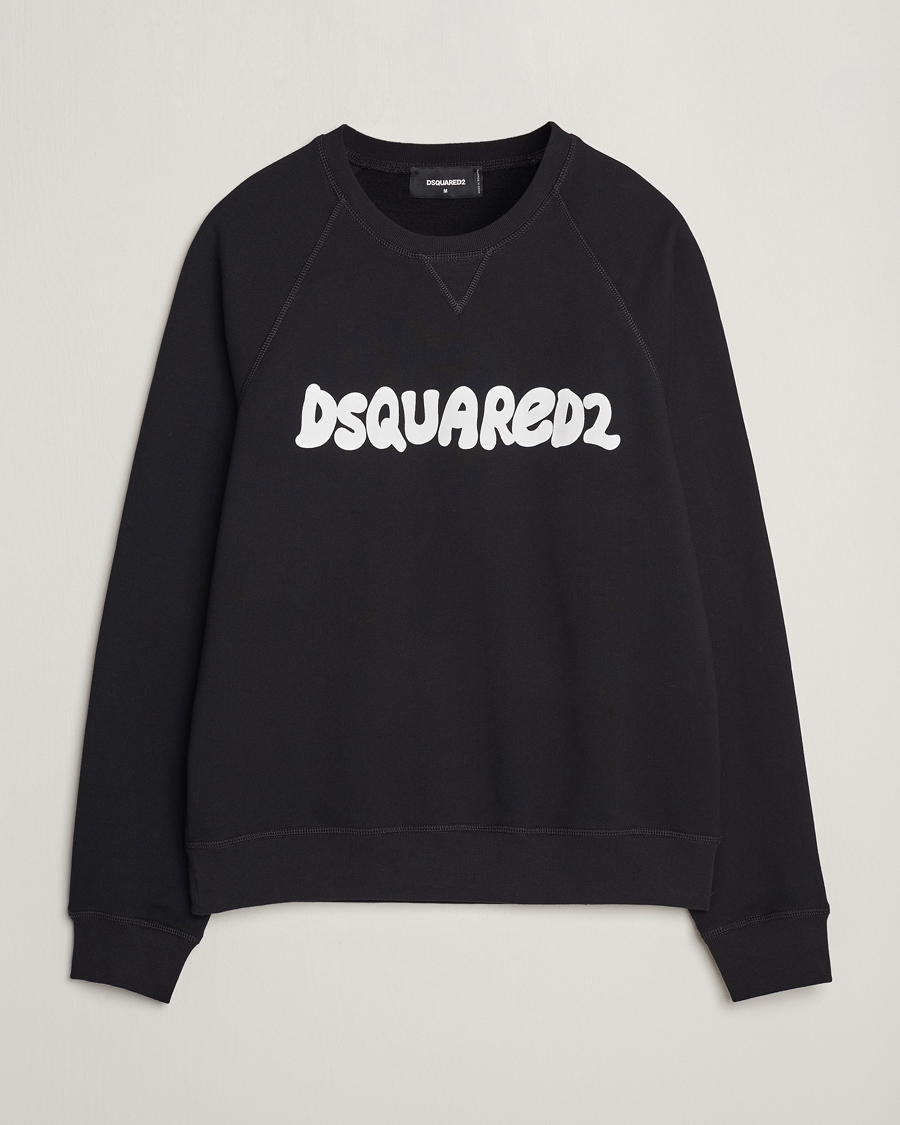 Heren | Dsquared2 | Dsquared2 | Cool Fit Crew Neck Sweatshirt Black