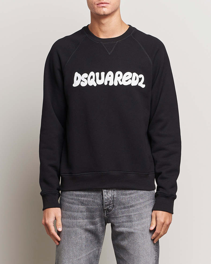 Heren | Truien | Dsquared2 | Cool Fit Crew Neck Sweatshirt Black