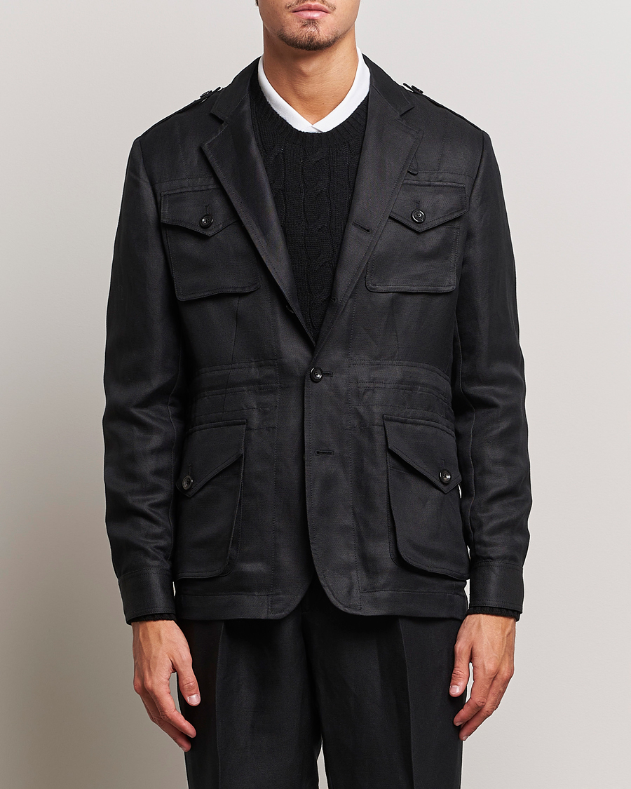 Heren | Jassen | Ralph Lauren Purple Label | Field Jacket Black