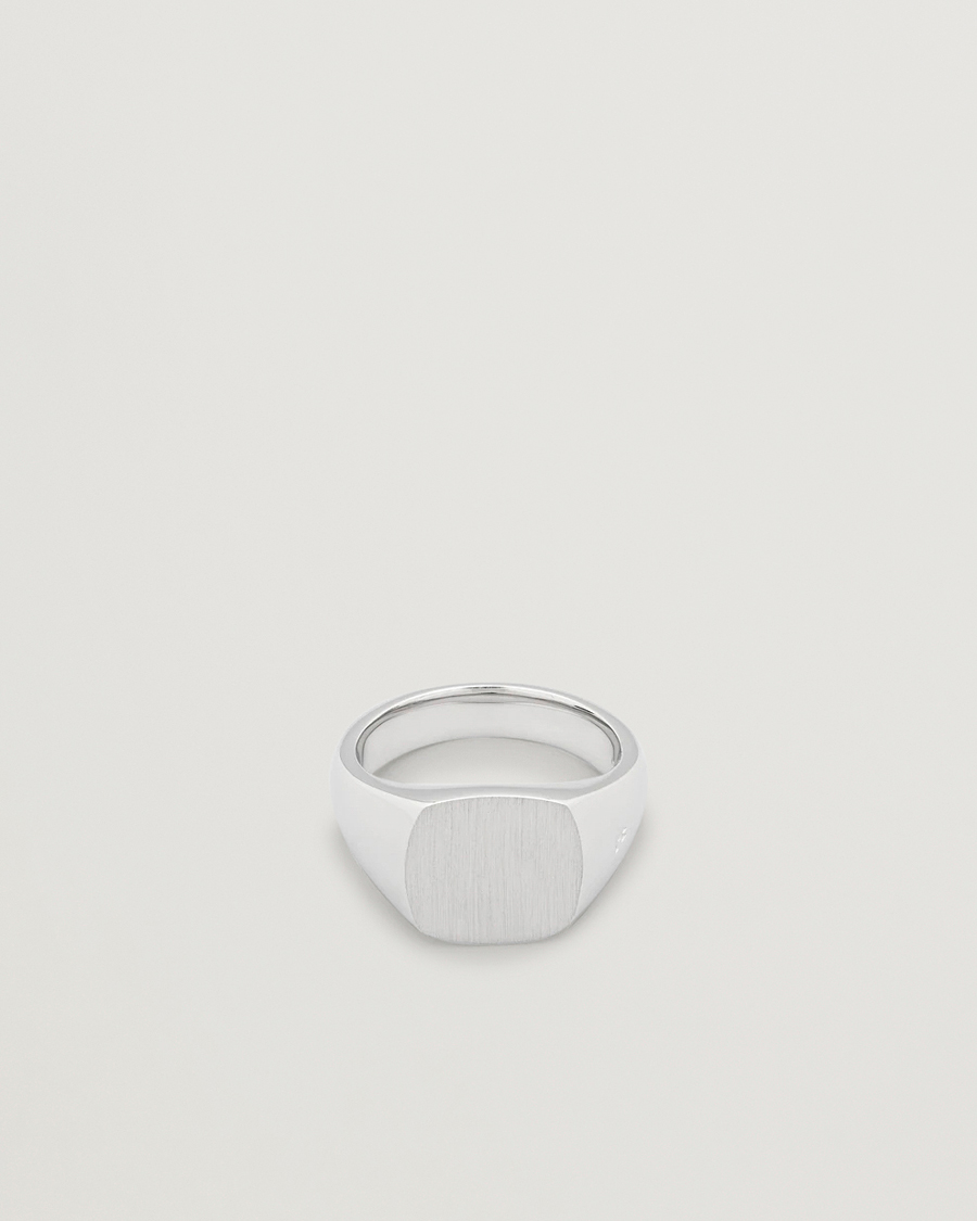 Heren | Sieraden | Tom Wood | Kay Ring Satin Silver