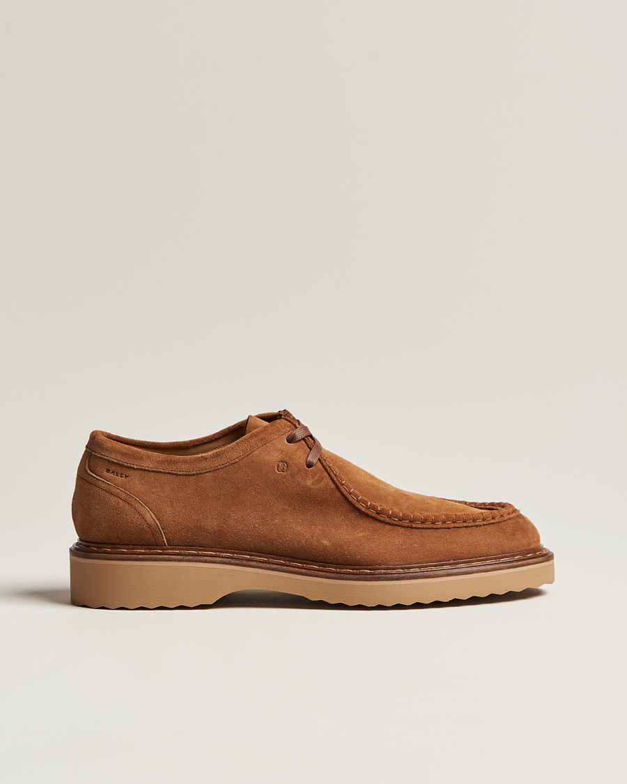 Heren | Bally Nadhy Suede Loafer Cognac | Bally | Nadhy Suede Loafer Cognac