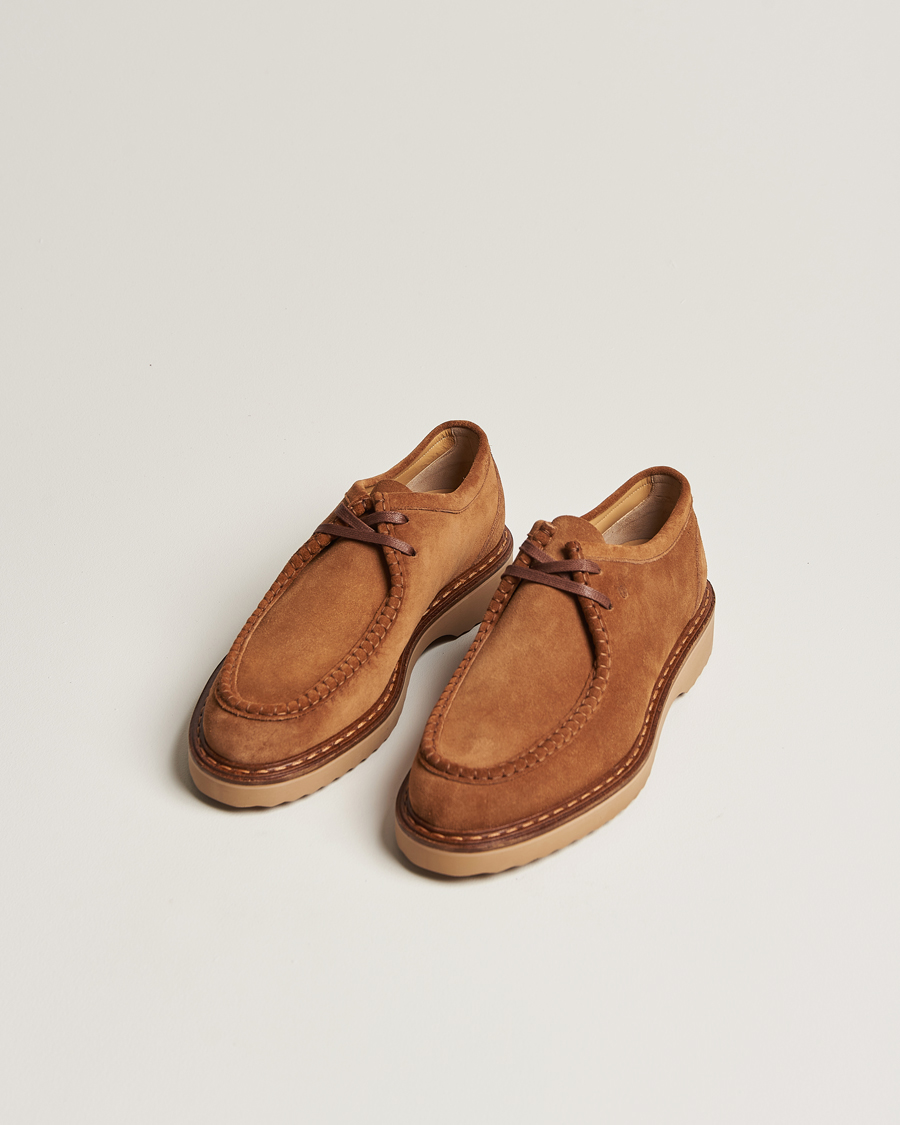 Heren | Suède schoenen | Bally | Nadhy Suede Loafer Cognac