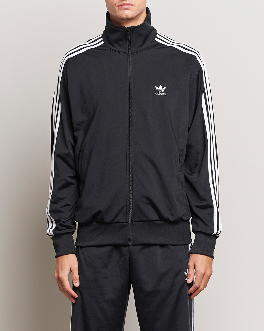 Heren | Truien | adidas Originals | Firebird Full Zip Black