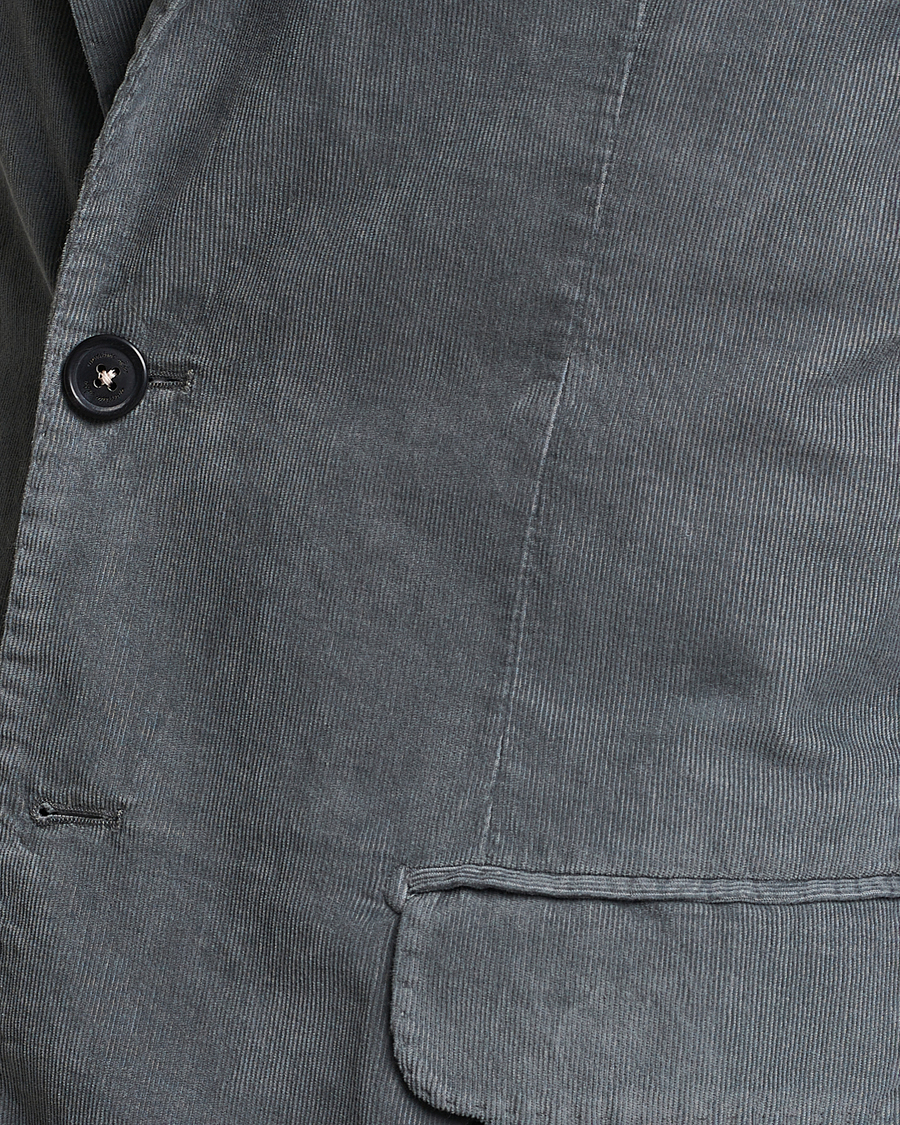 Heren | Blazers | Massimo Alba | Baby Corduroy Blazer Smoke