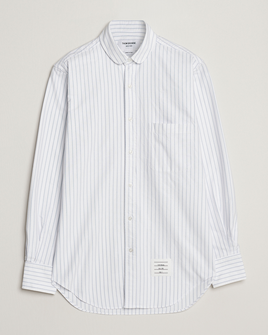 Heren | Thom Browne | Thom Browne | Oxford Pinstripe Shirt Light Blue