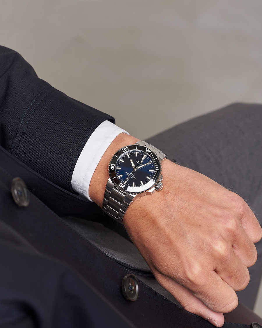 Heren | Oris Aquis Date 43,5mm Blue | Oris | Aquis Date 43,5mm Blue