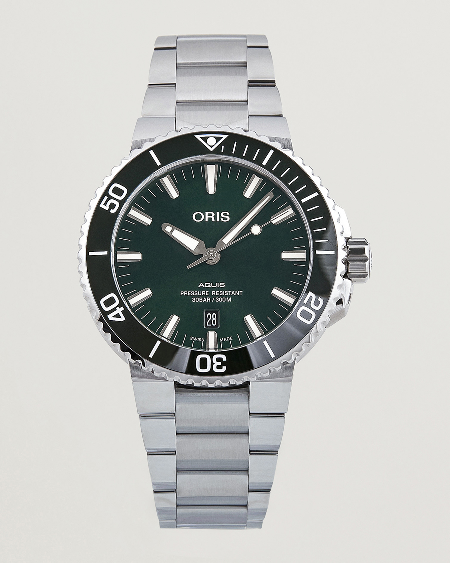Heren | Oris Aquis Date 43,5mm Green | Oris | Aquis Date 43,5mm Green