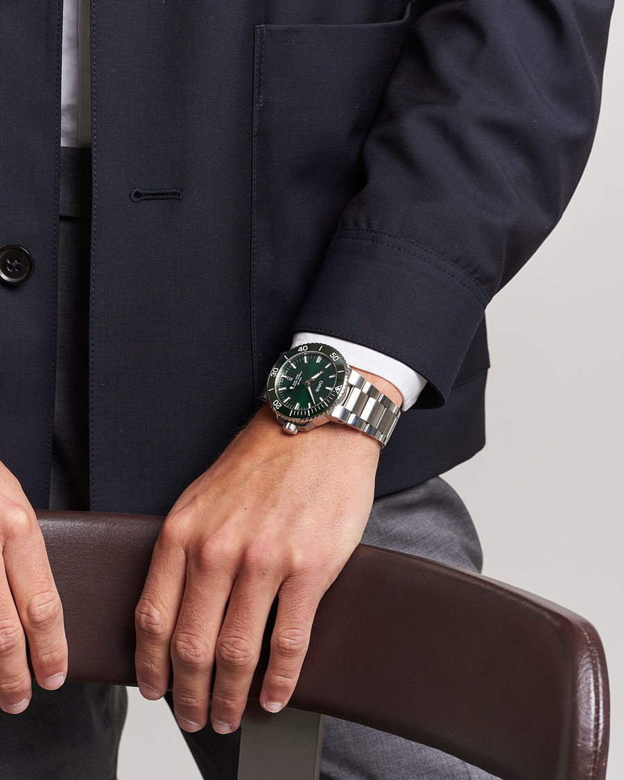 Heren | Oris Aquis Date 43,5mm Green | Oris | Aquis Date 43,5mm Green