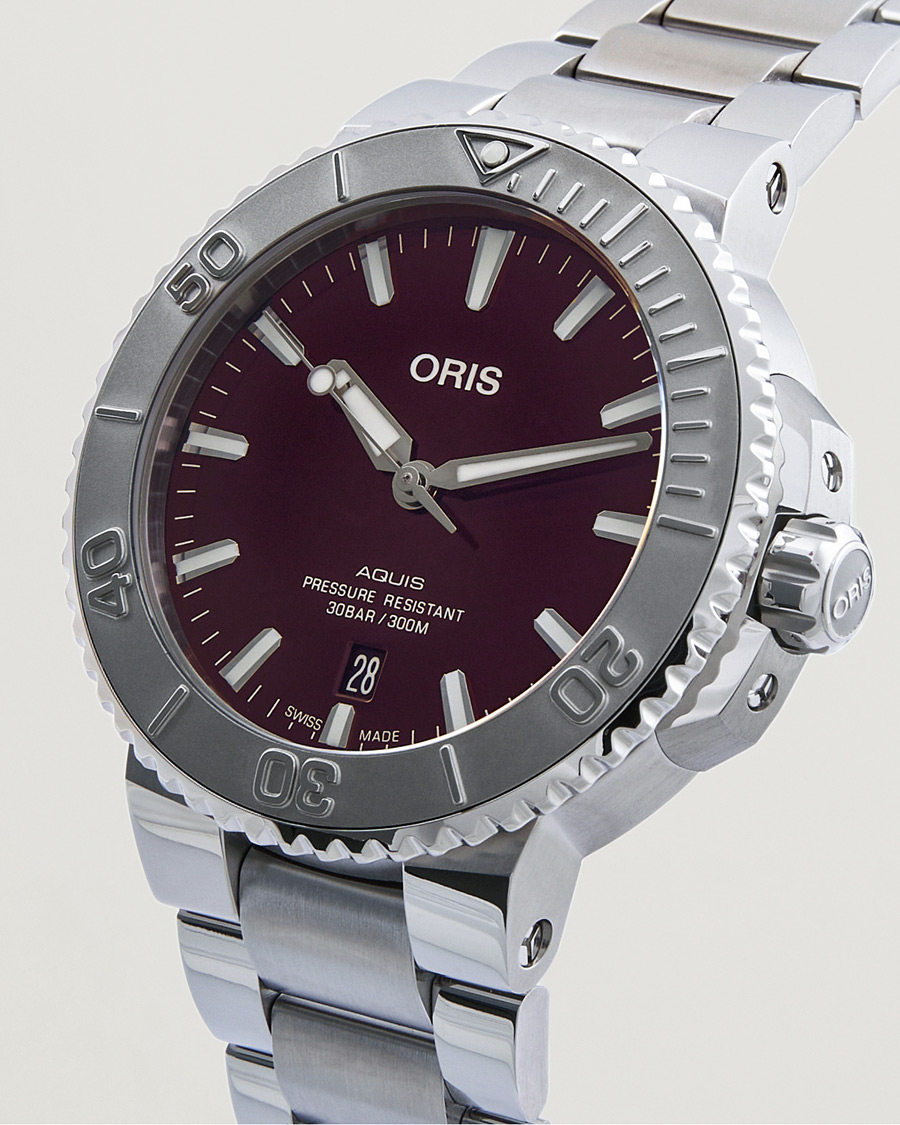 Heren | Oris Aquis Date 41,5mm Cherry | Oris | Aquis Date 41,5mm Cherry