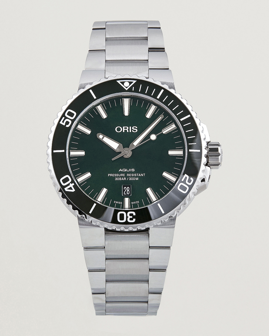 Heren | Oris Aquis Date 41,5mm Green | Oris | Aquis Date 41,5mm Green