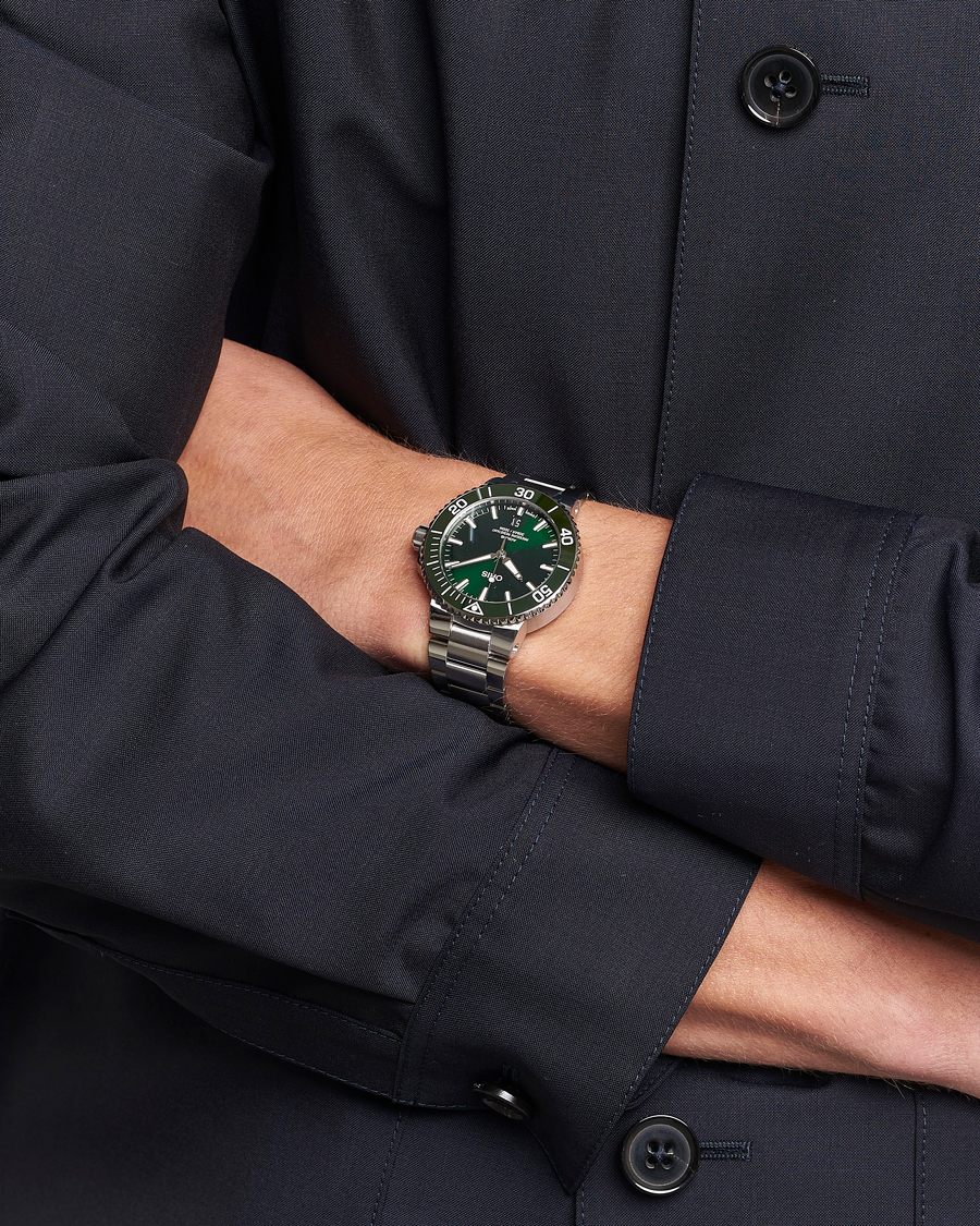 Heren | Oris | Oris | Aquis Date 41,5mm Green