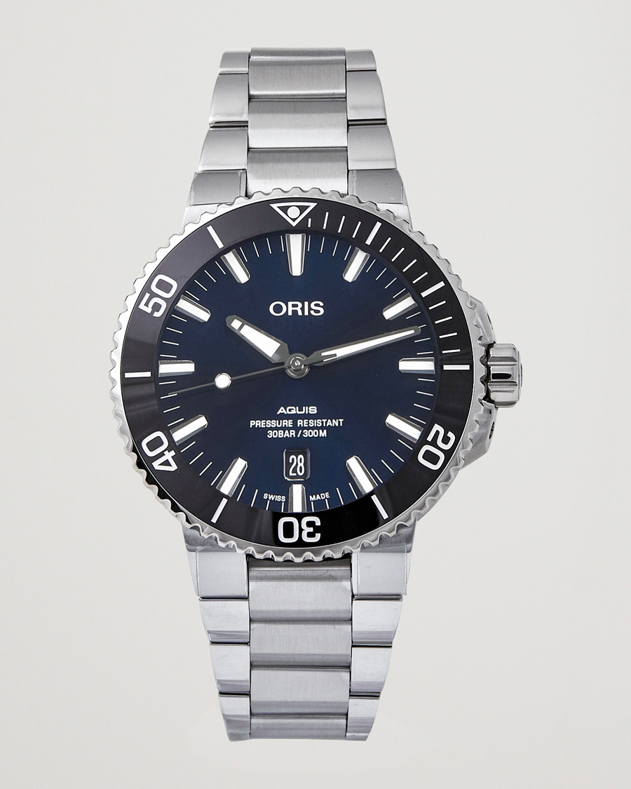 Heren | Oris Aquis Date 41,5mm Blue | Oris | Aquis Date 41,5mm Blue