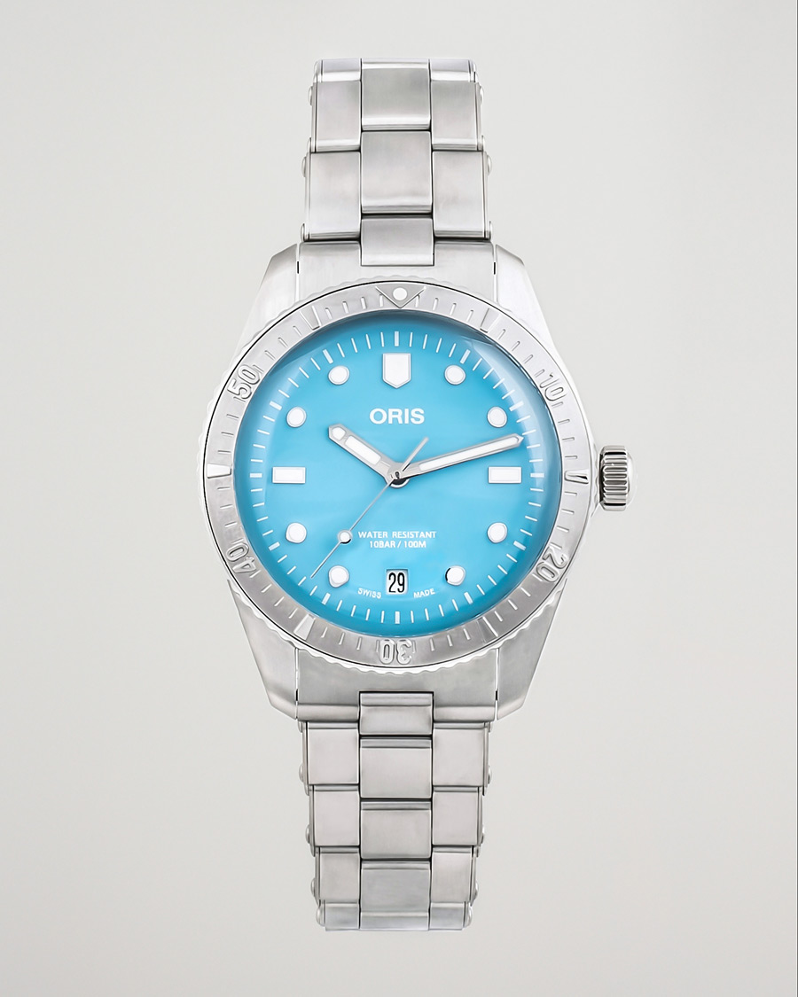 Heren | Oris Divers Sixty-Five 38,5mm Cotton Candy Blue | Oris | Divers Sixty-Five 38,5mm Cotton Candy Blue