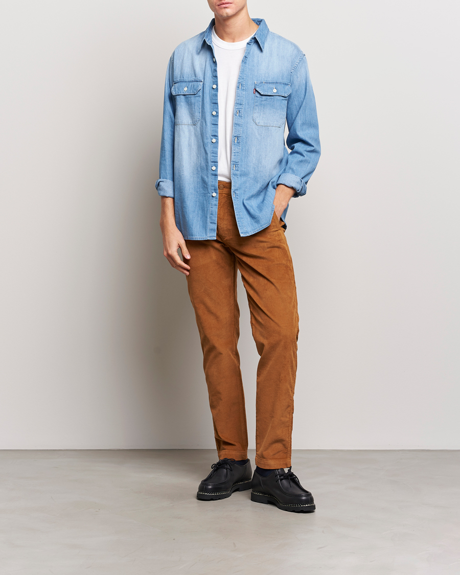 Heren | Broeken | Levi's | Garment Dyed Stretch Corduroy Chino Monks Robe