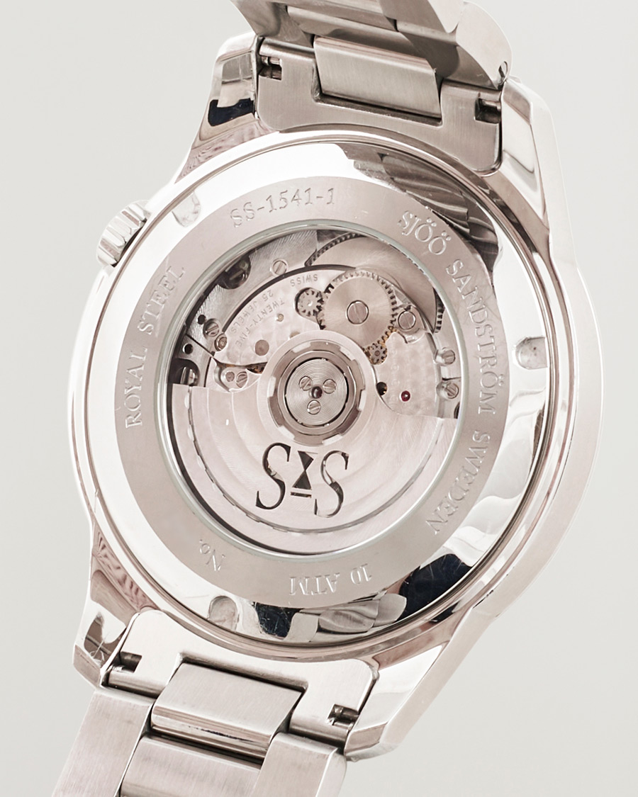 Heren | Sjöö Sandström Pre-Owned Royal Steel Classic 41mm | Sjöö Sandström Pre-Owned | Royal Steel Classic 41mm