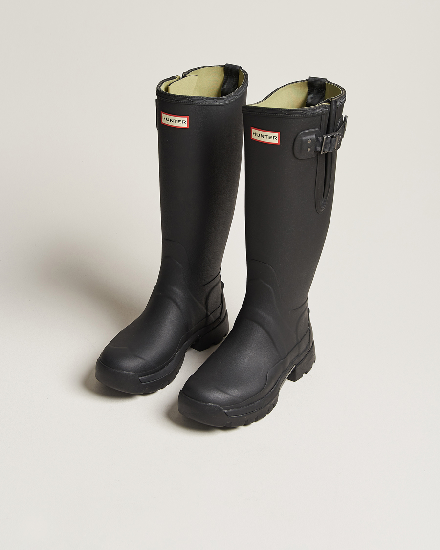 Heren | Overschoenen & Rubberlaarzen | Hunter Boots | Balmoral Side Adjustable Neo Boot Black