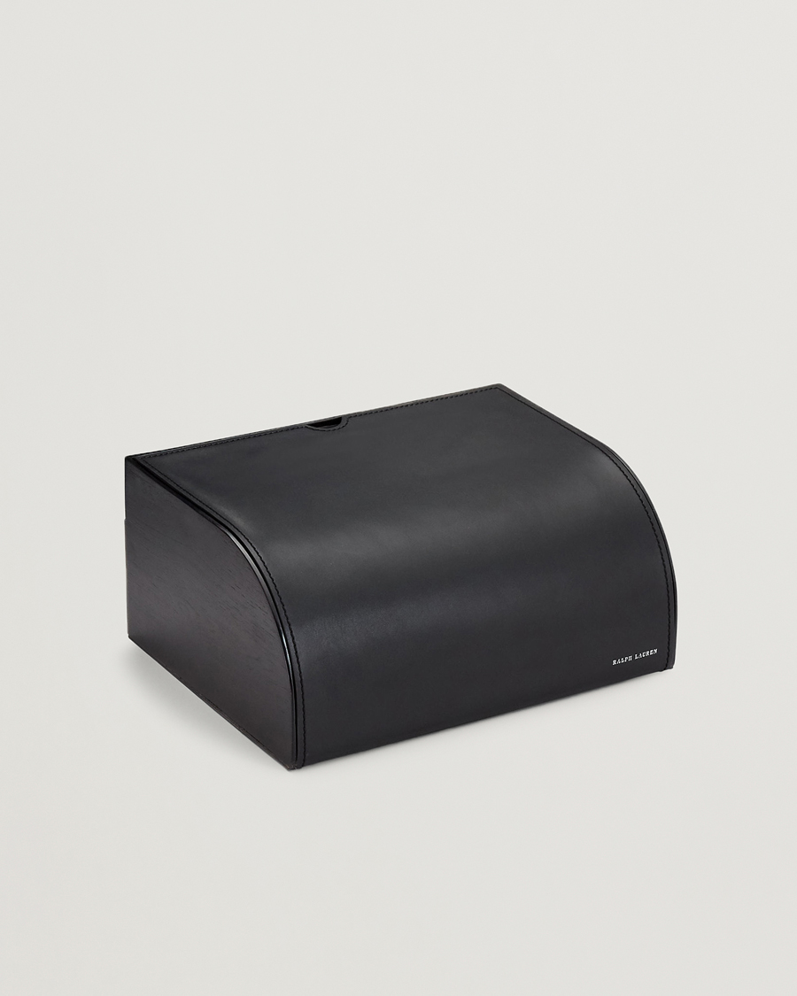 Heren | Thuis | Ralph Lauren Home | Brennan Leather Writers Box Saddle Black