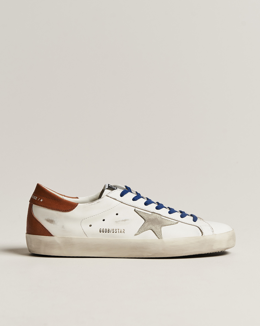 Heren | Golden Goose Deluxe Brand Super-Star Sneakers White/Ice | Golden Goose | Deluxe Brand Super-Star Sneakers White/Ice