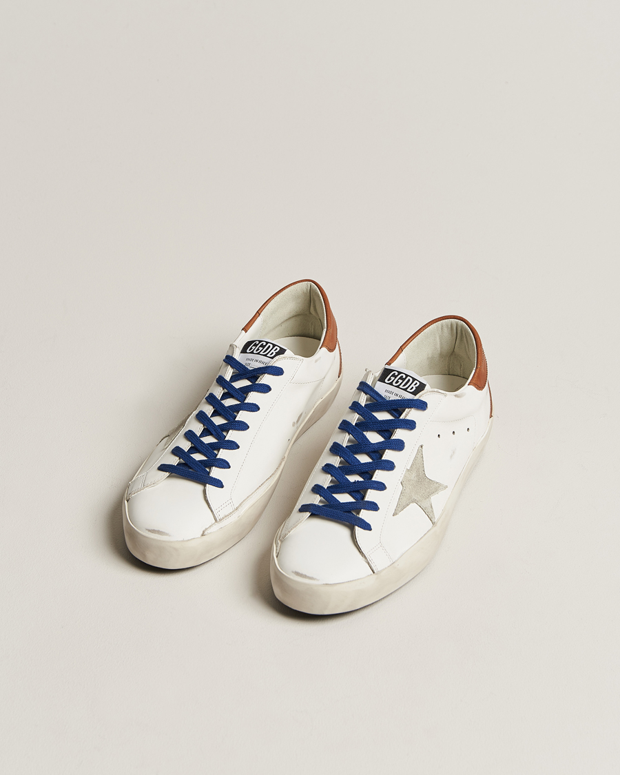 Heren | Golden Goose Deluxe Brand Super-Star Sneakers White/Ice | Golden Goose | Deluxe Brand Super-Star Sneakers White/Ice