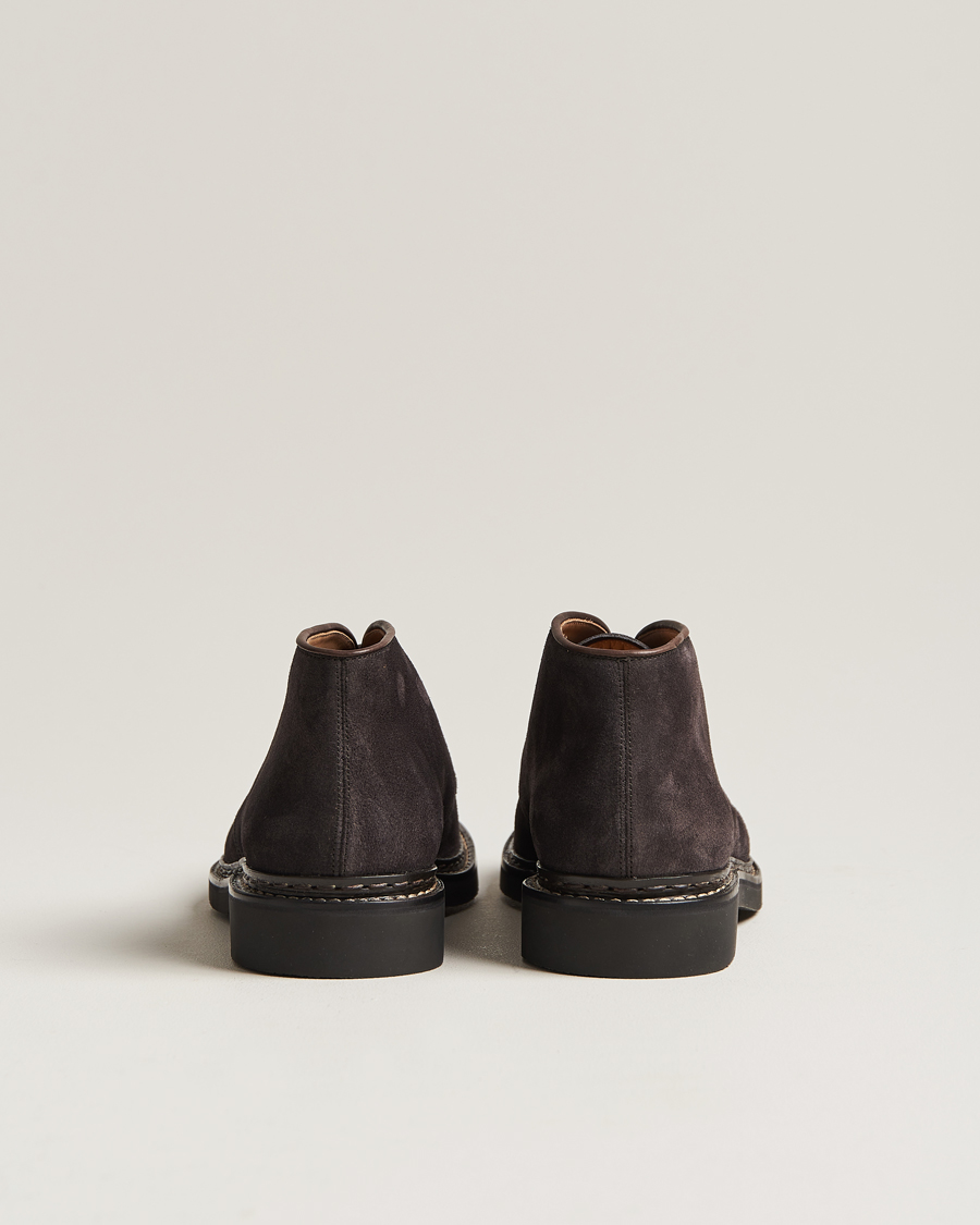 Heren | Heschung Genet Suede Chukka Boot Dark Brown | Heschung | Genet Suede Chukka Boot Dark Brown
