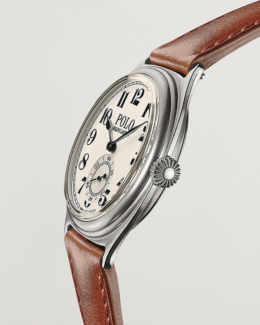 Heren | Polo Ralph Lauren 40mm Mechanical Vintage 67 White Dial | Polo Ralph Lauren | 40mm Mechanical Vintage 67 White Dial