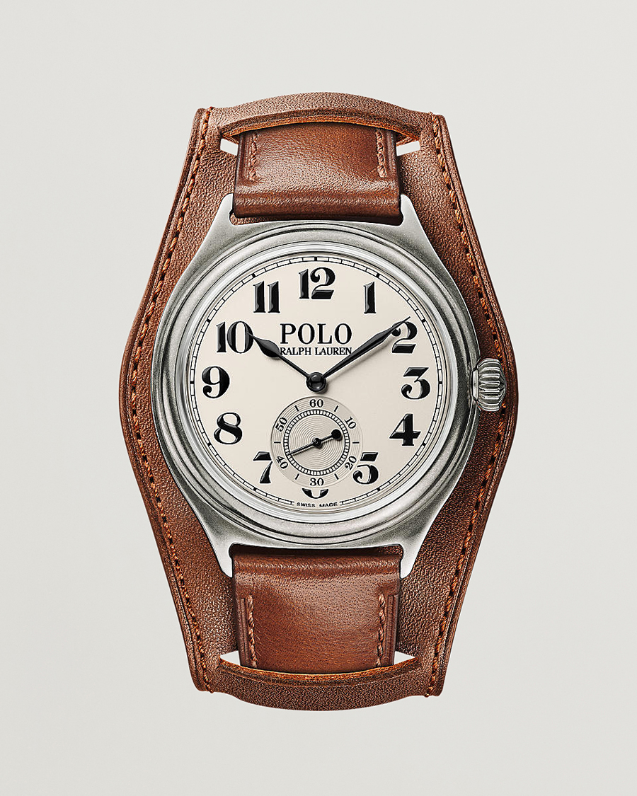 Heren | Polo Ralph Lauren 40mm Mechanical Vintage 67 White Dial | Polo Ralph Lauren | 40mm Mechanical Vintage 67 White Dial